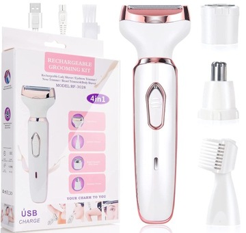 ЖЕНСКОЕ ТЕЛО БИКИНИ НОЖКИ ПОДМЫШКИ ВОДОНЕПРОНИЦАЕМОЕ USB 4В1