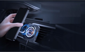 МАГНИТНЫЙ ДЕРЖАТЕЛЬ ESR HALOLOCK АВТОМОБИЛЬНАЯ ЗАРЯДНАЯ СТАНЦИЯ ДЛЯ IPHONE 15 ВТ