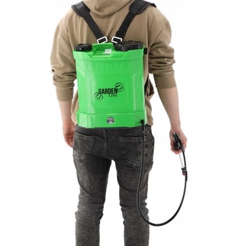 Аккумуляторный ранцевый опрыскиватель 10 л, портативный GARDEN LINE