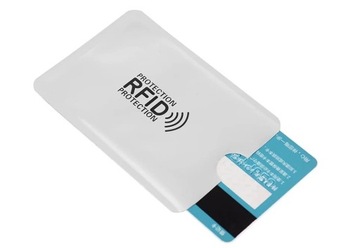 RFID ЗАЩИТНЫЙ ЧЕХОЛ ДЛЯ БЕСПЛАТНЫХ КАРТ, 100 ШТ.