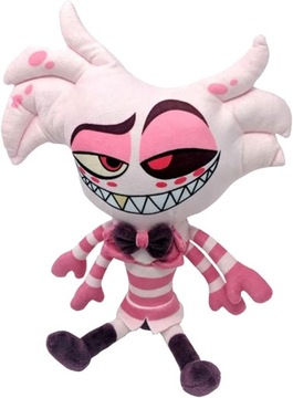 MASKOTKA HAZBIN HOTEL HELLUVA BOSS CREWMATE PLUSZ ZABAWKA - ANGEL DUST 30CM