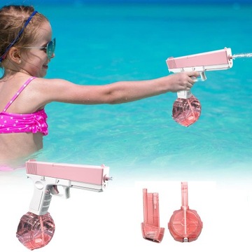 ЭЛЕКТРИЧЕСКИЙ АВТОМАТИЧЕСКИЙ ВОДЯНОЙ ПИСТОЛЕТ GLOCK ВОДЯНОЙ ПИСТОЛЕТ ДЛЯ ПЛЯЖНОГО БАССЕЙНА