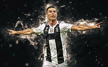CRISTIANO RONALDO Naklejka - plakat 80 cm K272