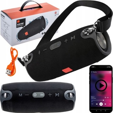 GŁOŚNIK BEZPRZEWODOWY PRZENOŚNY RADIO BLUETOOTH