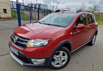 Dacia Sandero II Hatchback 5d TCe  90KM 2014 Dacia Sandero Stepway 90KM 1wlasciciel Alu Czujniki Parkowania Zarejestro, zdjęcie 1