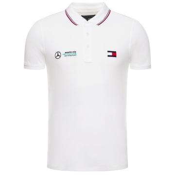 TOMMY HILFIGER KOSZULKA POLO LOGO MERCEDES MB M