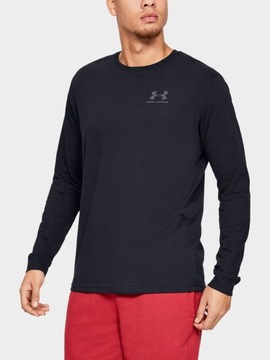 ФУТБОЛКА UNDER ARMOR С ДЛИННЫМ РУКАВОМ, ДЫШАЩИЙ ХЛОПОК 1329585-001