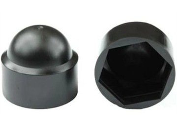 MASKOWNICA ŚRUB CZARNA NAKŁADKA ZAŚLEPKA M8 50SZT