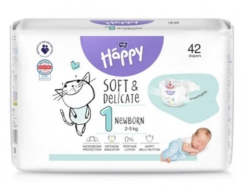 PIELUCHY BELLA HAPPY 1 Newborn pieluszki 2-5 '42