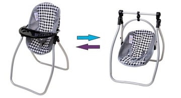 КРОВАТЬ, постельное белье, СТУЛЬЧОК ДЛЯ КОРМЛЕНИЯ, КАЧЕЛИ для куклы, КОМПЛЕКТ для куклы