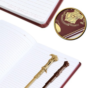 Набор подарков Harry Potter Notebook Notebook Tun-Różdzka наклейки