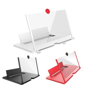 EKRAN SZKŁO POWIĘKSZAJĄCE ZOOM 3D LUPA do TELEFONU