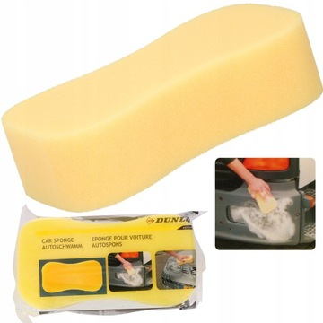 Губка для мытья автомобиля DUNLOP, НЕЖНАЯ ДЛЯ КРАСКИ