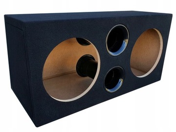 Skrzynia bass-reflex subwoofera 2x30 100 Excursion
