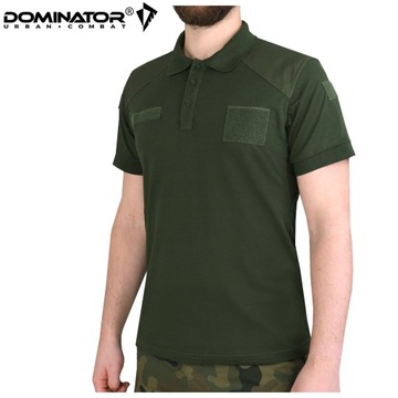 KOSZULKA POLO MĘSKA WOJSKOWA wzorowana na WZ. 304A/MON DOMINATOR Olive M