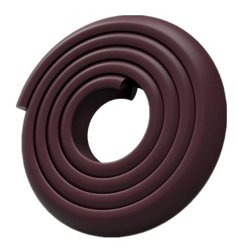 Miękkie zabezpieczenie rogów mebli bordo 200 cm