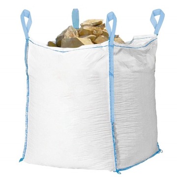 СУМКА-КОНТЕЙНЕР BIGBAG 92x92x100см НОВЫЙ БИГ-БЭГ 1000кг ЩЕБЕНЬ КАМЕННЫЙ ЗЛАК