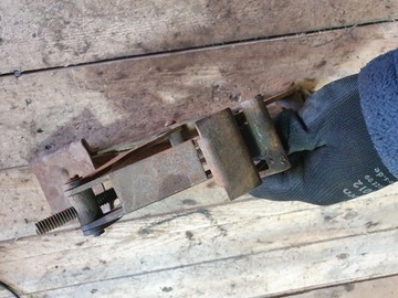 СТАРЫЙ АВТОМОБИЛЬНЫЙ ДОМКРАТ, АВТОМОБИЛЬНЫЙ ПОДЪЕМНИК ТРАПЕЦОВИДНЫЙ, PRL, ОРИГИНАЛ