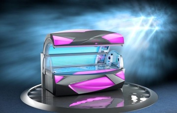 SOLARIUM ERGOLINE PRESTIGE 1400 Z RUBINAMI +MONTAŻ