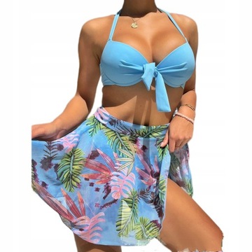 STRÓJ KĄPIELOWY BIKINI SPÓDNICZKA L
