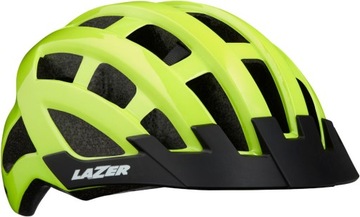 ВЕЛОСИПЕДНЫЙ ШЛЕМ LAZER COMPACT 54-61 ЖЕЛТЫЙ