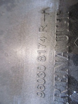 Диффузор заднего бампера Renault Clio IV RS 960308174R