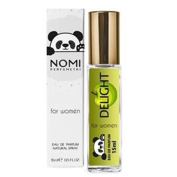 TRWAŁE PERFUMY FRANCUSKIE DAMSKIE NOMI PERFUMETKI PERFUMETKA DELIGHT 15ML