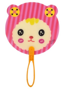 WACHLARZ DZIECIĘCY Wesoły PLEKSA MIŚ OZDOBA 28cm