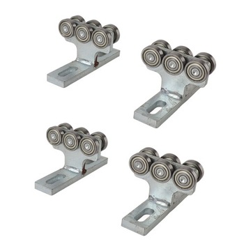 4 шт. подъемная тележка 6-колесная тележка Т-образного типа, роликовое сборочное оборудование для DIY