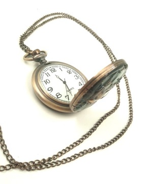 Карманные часы, открывающийся охотничий подарок, природа, птица, ястреб, охота