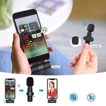 БЕСПРОВОДНОЙ ПОДВЕСНОЙ МИКРОФОН ПЕТЛИЧНЫЙ МИКРОФОН