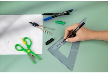 Перманентный маркер MemoBe OHP MM250 0,3 черный x2