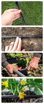 ЛИНИЯ КАПЕЛЬНОГО орошения 25М+ 24ЭЛ. КОМПЛЕКТ КАПЕЛЬНЫХ ШЛАНГОВ