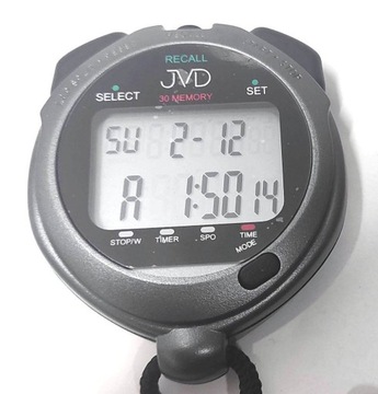 Секундомер JVD ST2230 1/100 10-часовой ТАЙМЕР ТЕРМОМЕТР 30 КРУГОВ