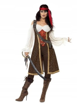 KOSTIUM PIRATA PIRATKA PIRAT M smiffys