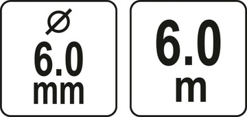 СТОЧНАЯ БАРАНКА YATO СПИРАЛЬ ДЛЯ ОЧИСТКИ ТРУБ ДЛЯ БУРЫ 6М YT-24990