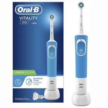 SZCZOTECZKA ELEKTRYCZNA DO ZĘBÓW ORAL-B VITALITY 100 CROSS