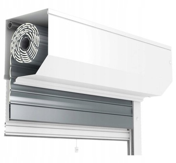 Osłona Rolowana Na Wymiar Aluminiowa Roleta Zewnętrzna ST2000 z MOSKITIERĄ