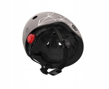 Scootandride Детский шлем XXS-S 1-5 лет Brown Lines