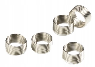 PIERŚCIENIE DO MARKETÓW 2mm 6szt NAGA