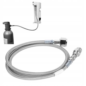 Шланг для газировки CO2 G5/8-14 // TR21-4 1,8 м SodaStream
