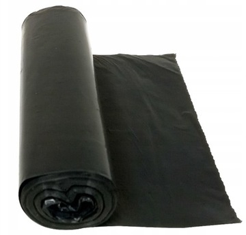 WORKI NA ŚMIECI 35L LDPE CZARNE MOCNE