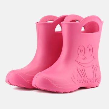 Ladeheid Женские резиновые сапоги, легкие, из этиленвинилацетата, утепленные, розовые, 40/41