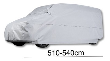 Pokrowiec na Samochód VAN XL 510-540 Auto Plandeka Exclusive MIĘKKI Pasy