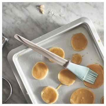IKEA BAKGLAD Pędzelek do ciasta, beżowy/niebieski