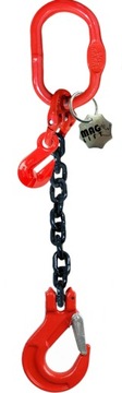 ZAWIESIE ŁAŃCUCHOWE 1C 2T 2,0T 1,5M HAK SKRACAJĄCY