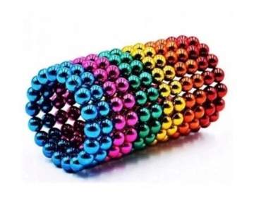 МАГНИТНЫЕ ШАРИКИ NeoCube RAINBOW 5ММ 216шт МАГНИТНЫЕ БЛОКИ ДЛЯ ДЕТЕЙ