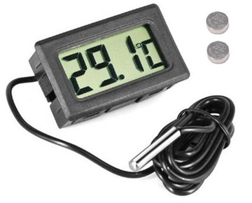 TERMOMETR ELEKTRONICZNY CYFROWY Z SONDĄ PRECYZYJNY
