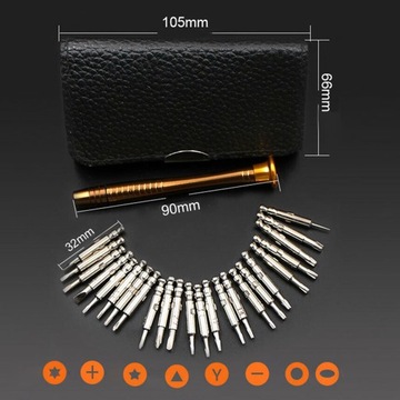 НАБОР УНИВЕРСАЛЬНЫХ ТОЧНЫХ ОТВЕРТОК TORX ОТВЕРТКИ 25в1