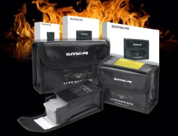 Взрывозащищенный чехол SUNNYLIFE LiPo SAFE BAG — DJI MINI2 (MM-DC294-1)